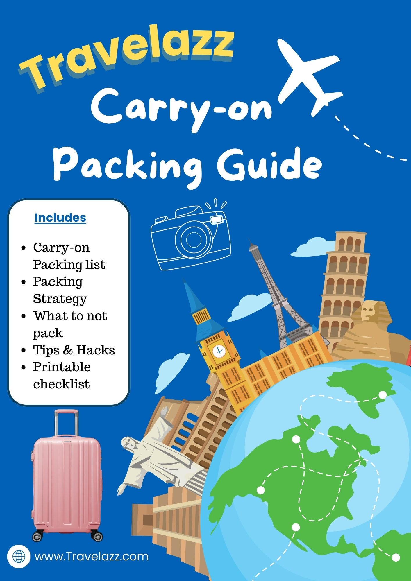 Travelazz carry on packing