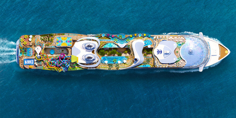 Royal Caribbean’s New Mega Ship Hits the Water