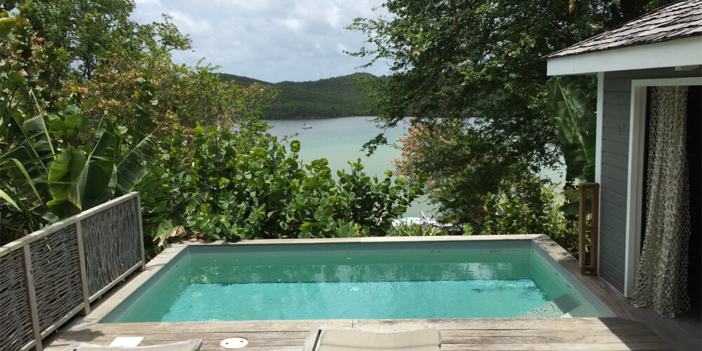 This Off-The-Radar Caribbean Honeymoon Resort Has Gourmet Dining, Private Bungalows, and Plunge Pools Overlooking A Lagoon